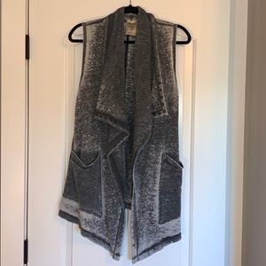 Burnout grey vest